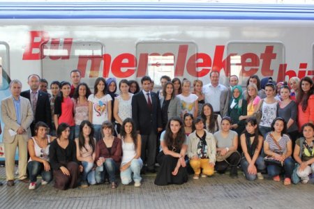 Karaelmas Gençlik Treni Zonguldak’tan Hareket Etti