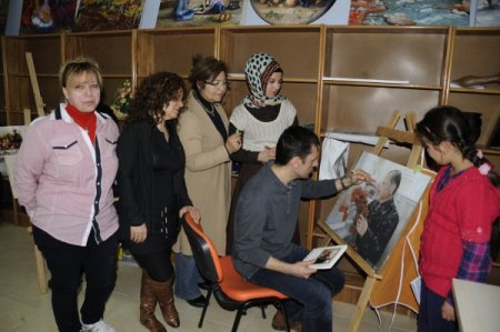 Karaman’da resim kursuna ilgi artıyor