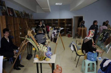 Karaman’da resim kursuna ilgi artıyor