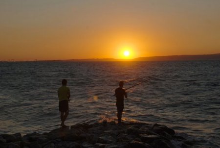 Karamürsel Altınkemer Plajı’nda Gün Batımı