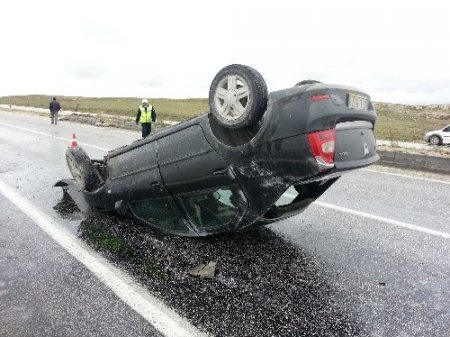 Karapınar'da trafik kazası: 1 yaralı