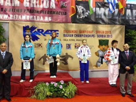 Karate'de Balkanların hakimi Türkiye