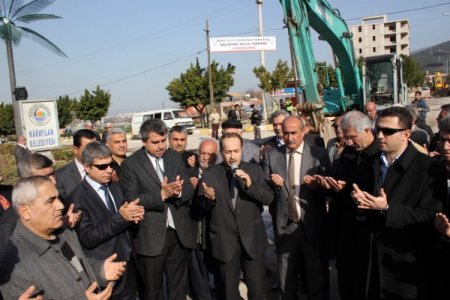 Karayılan beldesinin içme suyu şebekesi yenileniyor