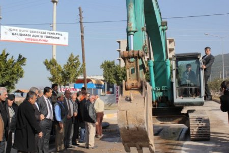 Karayılan beldesinin içme suyu şebekesi yenileniyor