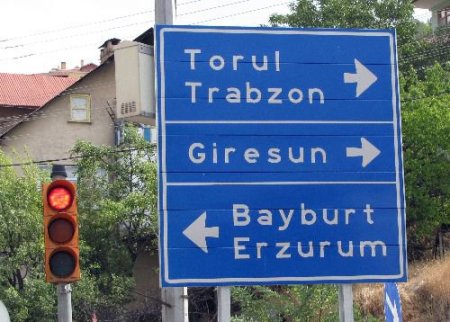 Karayolları, Levhaya 'bayburt' Yerine 'baybrut' Yazdı