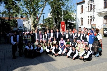 Kardeş belediyeler de fetih coşkusuna katıldı