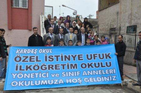 Kardeş okula 25 bin liralık teknolojik destek