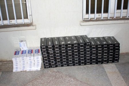 Kargo Araçlarında Kaçak Sigara Ele Geçirildi