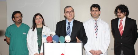 Karnındaki bebekle kalp ameliyatına girdi, kendisi de bebeği de hayata tutundu