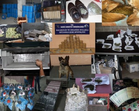 Kars polisi 2012'de kaçakçılara göz açtırmadı