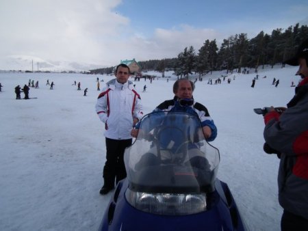 Kars Valisi Ahmet Kara Sarıkamış Kayak Merkezinde