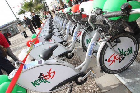 Karşıyaka’da bisikletli günler başladı