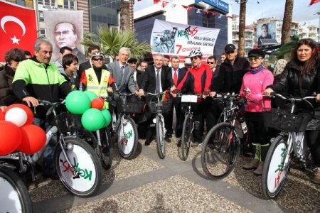 Karşıyaka’da bisikletli günler başladı