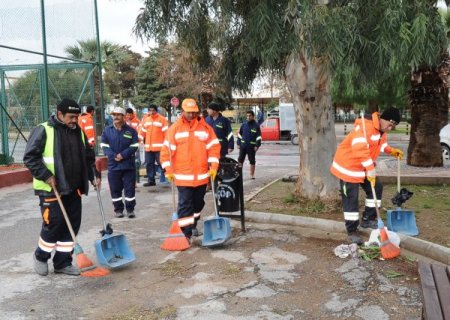 Karşıyaka'yı üç gün boyunca 400 işçi temizleyecek