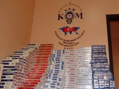 Kars’ta kaçakçılık yapan 4 kişi tutuklandı