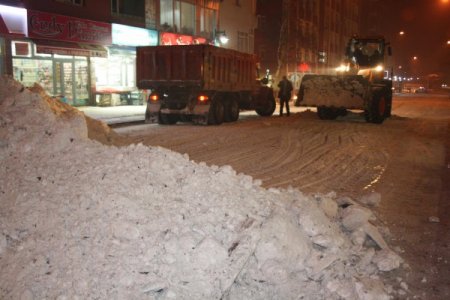 Kars'ta Kar, 71 Köy Yolunu Ulaşıma Kapattı