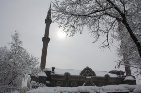 Kars'tan kartpostallık kar manzaraları