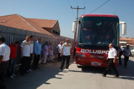 Kartalspor'la karşılaşacak Boluspor, yola çıktı