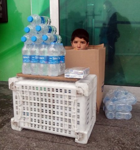 Karton kutuda hayat mücadelesi