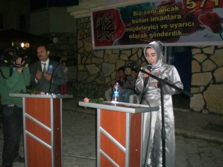 Kaş, İlk Hafızının Tacını Kutlu Doğum'da Taktı