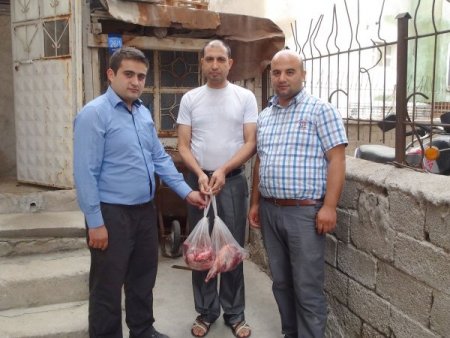 KASİAD ve KAREGDER 105 Afgan aileye kurban eti dağıttı