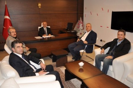 KASİAD'dan İlkadım Kaymakamı'na nezaket ziyareti