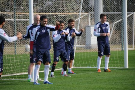 Kasımpaşa, ikinci yarı hazırlıklarını sürdürdü