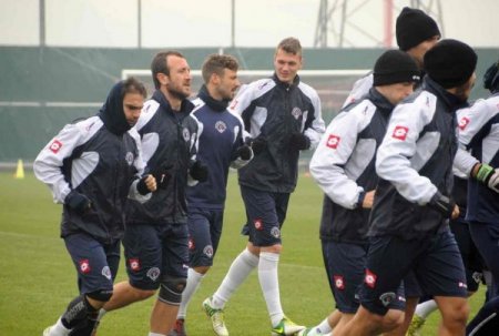 Kasımpaşa'da Fenerbahçe maçının hazırlıkları devam ediyor