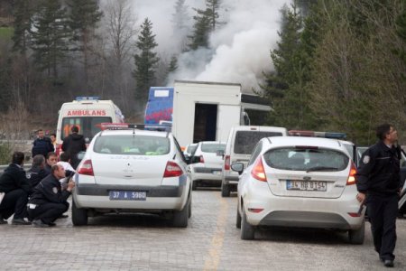 Kastamonu'da Polise Saldırı