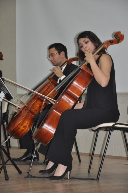KAÜ’de 'Viyolonsel Oda Müziği Konseri' düzenlendi