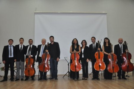 KAÜ’de 'Viyolonsel Oda Müziği Konseri' düzenlendi