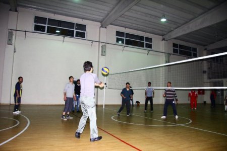 Kaymakam Baran, köylü gençlerle sporla buluşuyor