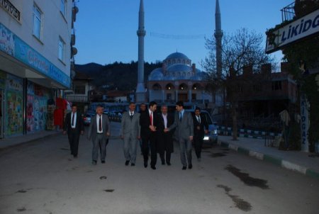 Kaymakam Bolat, 5 yıl önce görev yaptığı ilçeyi ziyaret etti