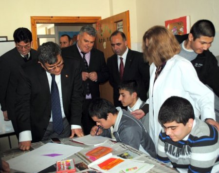 Kaymakam Bulgurlu'dan Engelli Öğrencilere Destek Ziyareti