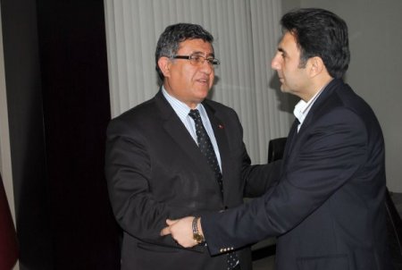 Kaymakam Uslu, Manavgat Kaymakamı Bulgurlu'ya Taziye Ziyaretinde Bulundu