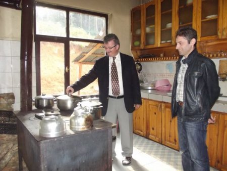 Kaymakam Yaran, Akılbaba Orman İşletme Şefliği'ni ziyaret etti