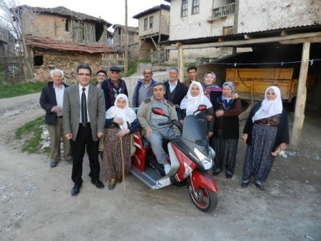 Kaymakamlıktan Engelli Vatandaşa Motorlu Araç