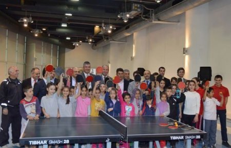 Kayseri, Masa Tenisi'nde uluslararası organizasyonlara talip