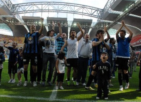 Kayseri Erciyesspor, bir kez düştüğü Süper Lig’e üçüncü kez çıktı