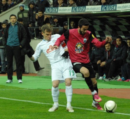 Kayseri Erciyesspor ile Çaykur Rizespor karşı karşıya geldi