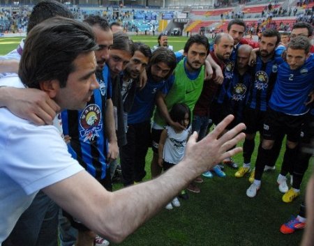 Kayseri Erciyesspor'da Süper Lig sevinci