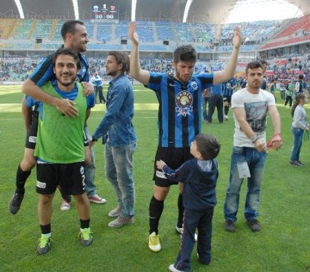 Kayseri Erciyesspor'da Süper Lig sevinci