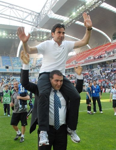 Kayseri Erciyesspor'da Süper Lig sevinci