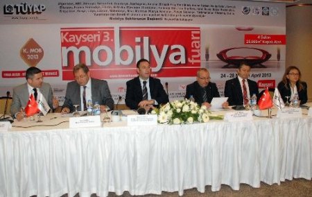 Kayseri mobilya fuarı 42 ülkenin işadamlarını buluşturuyor