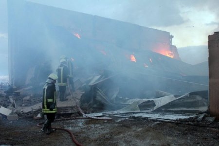 Kayseri’de bir gün arayla ikinci fabrika yangını