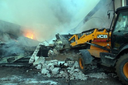 Kayseri’de bir gün arayla ikinci fabrika yangını