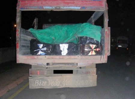 Kayseri'de gümrük kaçağı 36 bin 500 paket sigara ele geçirildi