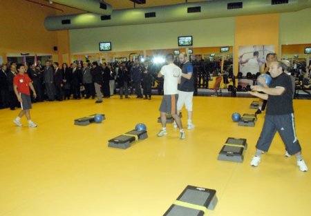 Kayseri'de Halka Açık Fitness Salonu Açıldı