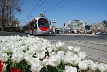 Kayseri'de her gün 350 bin insan toplu taşımadan yararlanıyor