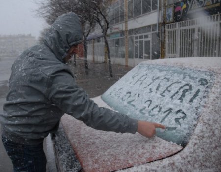 Kayseri'de kar vatandaşı hazırlıksız yakaladı